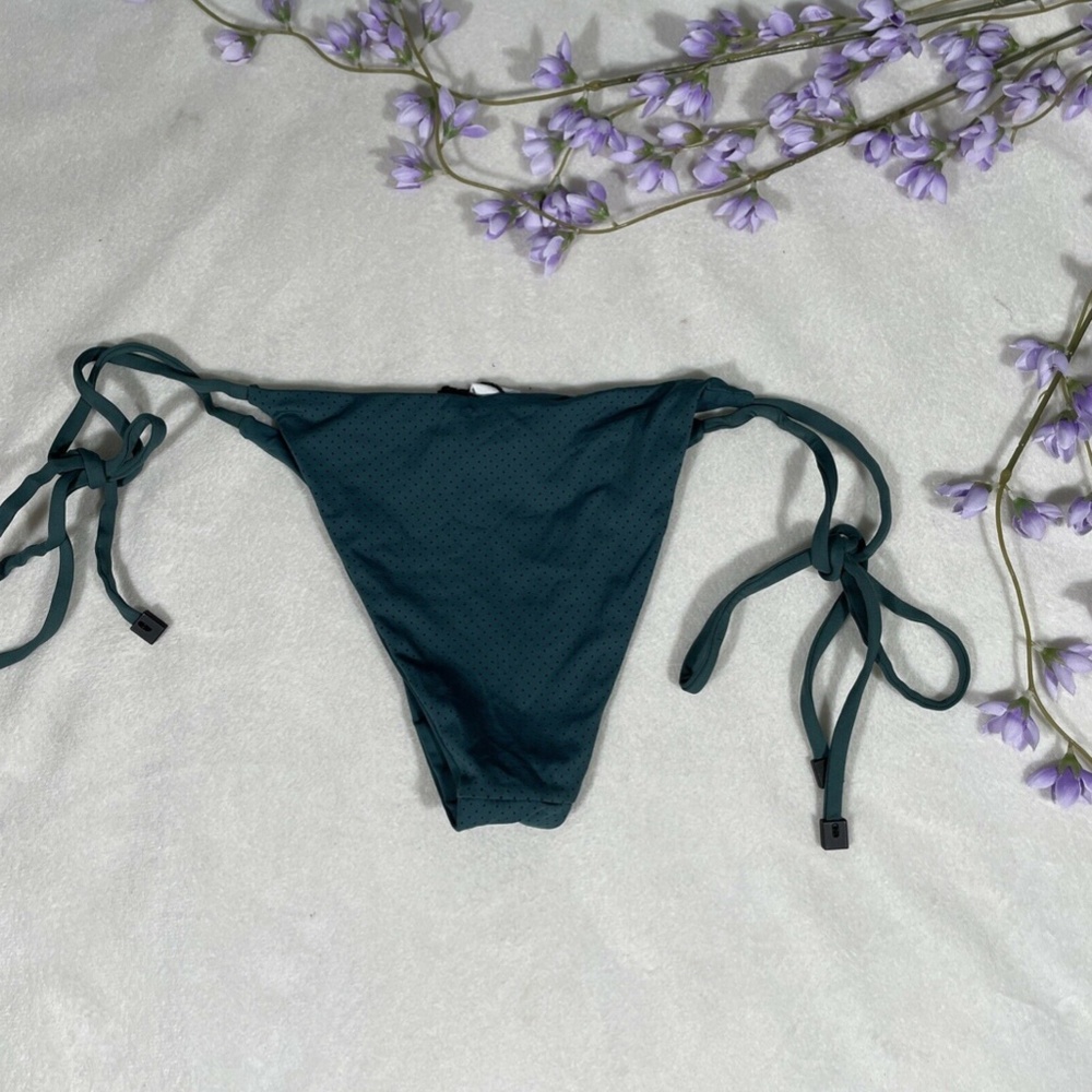NEW TAVIK‎ Jax Reversible Perforated Bikini Bottom in Storm Green [SZ XS ] - Picture 8 of 11
